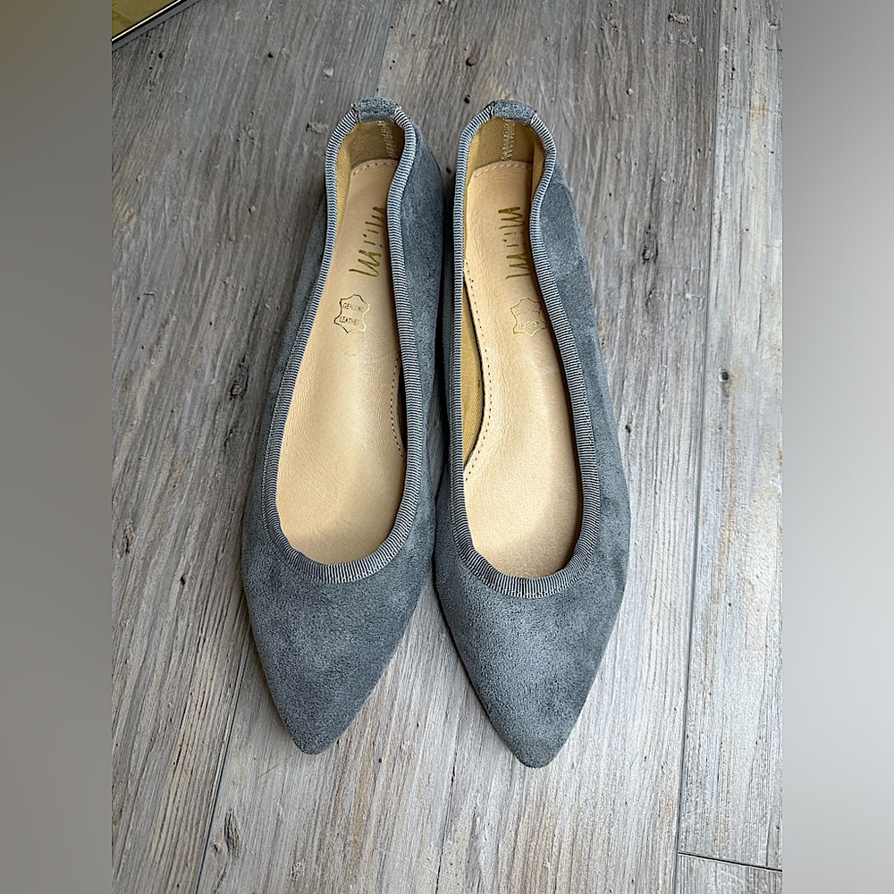 Mi.iM Suede Blue Flats